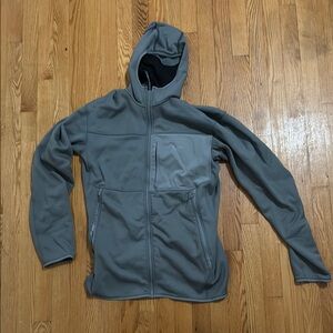 Arc'teryx Gray Performance Jacket Full-Length Zipper